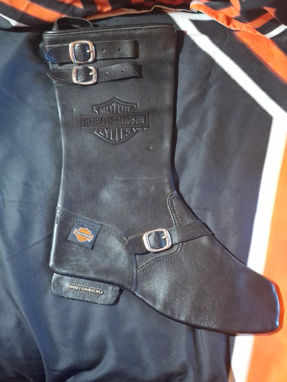 Vintage Harley-Davidson Stocking